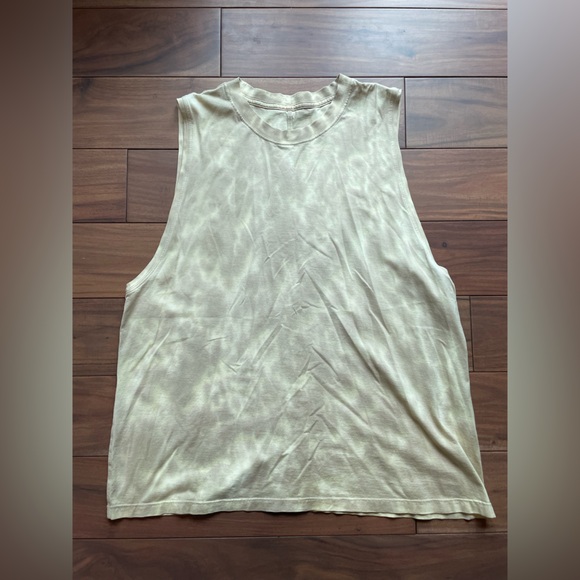 Lululemon All Yours Tank Top Marmoleado Tie Dye Size M 8/10 - Picture 2 of 7